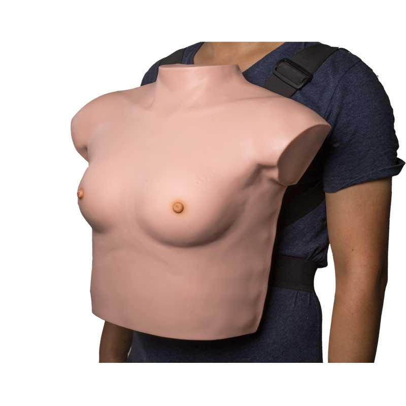 Model do badania piersi do noszenia z realistycznym odczuciem dotyku